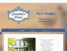 Tablet Screenshot of grandmashousebb.com